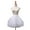 White, variant on Bridal Wedding Dress Tulle Bottom Fluffy Lining Tutu Skirt Petticoats Underskirt White Cloth, Mesh Fabric