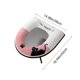 thumbnail image 3 of Funda de inodoro de felpa con adorables gatos negros | Cojín de baño impermeable y cálido para el invierno | Forro polar suave, universal para inodoros OVU | Fácil de limpiar con cremallera, 3 of 6