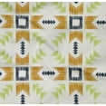 thumbnail image 4 of oneOone Organic Cotton Poplin Twill Fabric Geometric Ikat Printed Fabric 1 Yard 42 Inch Wide, 4 of 4