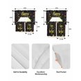 thumbnail image 5 of Happy New Year Swag Kitchen Curtains Sets for Windows 24 Inch Length, Colorful Modern Abstract Art Short Window Curtain Panels Swags Valances and Tiers 3 Piece Set for Cafe/Dining Room, 5 of 5
