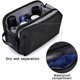thumbnail image 3 of Neceser de Viaje para Hombre y Mujer, Bolsa de Baño Gran Capacidad, Organizador Bolsa Maquillaje Higiene Baño (Negro), 3 of 4
