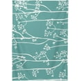 thumbnail image 2 of Turquoise Leaf Brunch Rectangle Tablecloth, Dust Proof Anti Wrinkle Wipeable Table Cloth Tabletop foration of Dinner Kitchen Wedding Holiday Party 54"x54" Decor Gift, 2 of 7