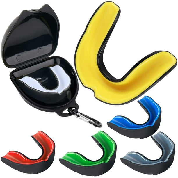 Vanmor Sports Mouth Guard, 6 Pack Youth Mouthguard for Youth Adults