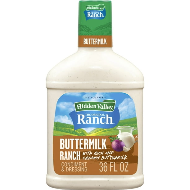 Hidden Valley Gluten Free KetoFriendly Buttermilk Ranch Salad Dressing