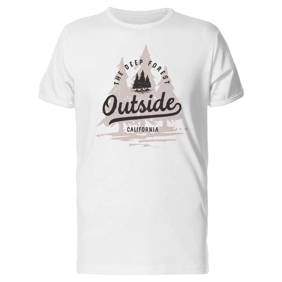 California The Deep Forest T-Shirt Men -Image by Shutterstock, Male XX-Large