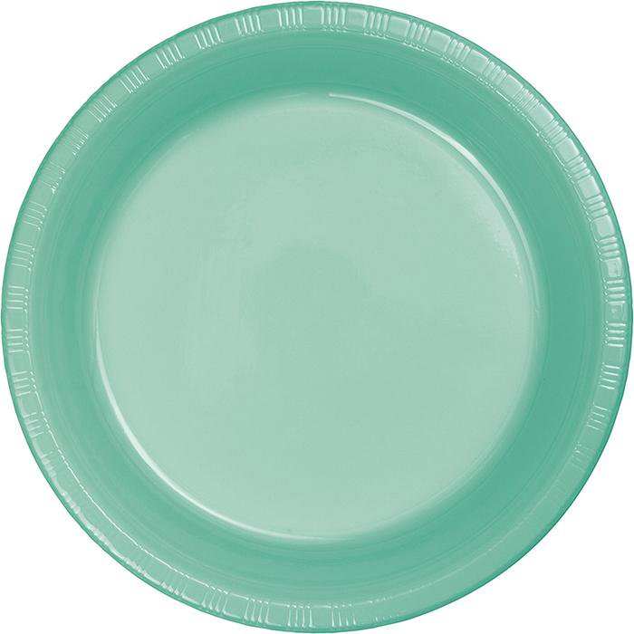 Creative Converting Fresh Mint Green Plastic Dessert Plates, 20 ct