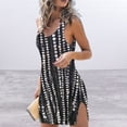 thumbnail image 5 of Joernso Beach Dress Simple Keep Cool Sexy Women Lady Crochet Swimsuit Cover Up Daily Wear, 5 of 7
