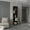 Multicolor 0, variant on Living Room Display Shelves Home Slim 5 Shelves Narrow Bookcase With Open Shelves, Stained Walnut,Living Room Shelving Units