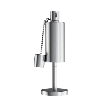 Pure Garden 10.5in Stainless Steel Refillable Citronella Torch Canister
