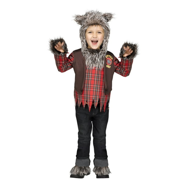 Little Boys Wolf Halloween Werewolf Costume