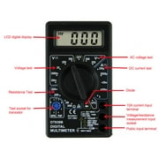 Digital Multimeter Handheld Voltmeter LCD Digital Universal Ammeter Tool Portable Voltage Electrical Tester Digital probe transistor ammeter ohm Test ohmmeter probe Digital mosfet voltme