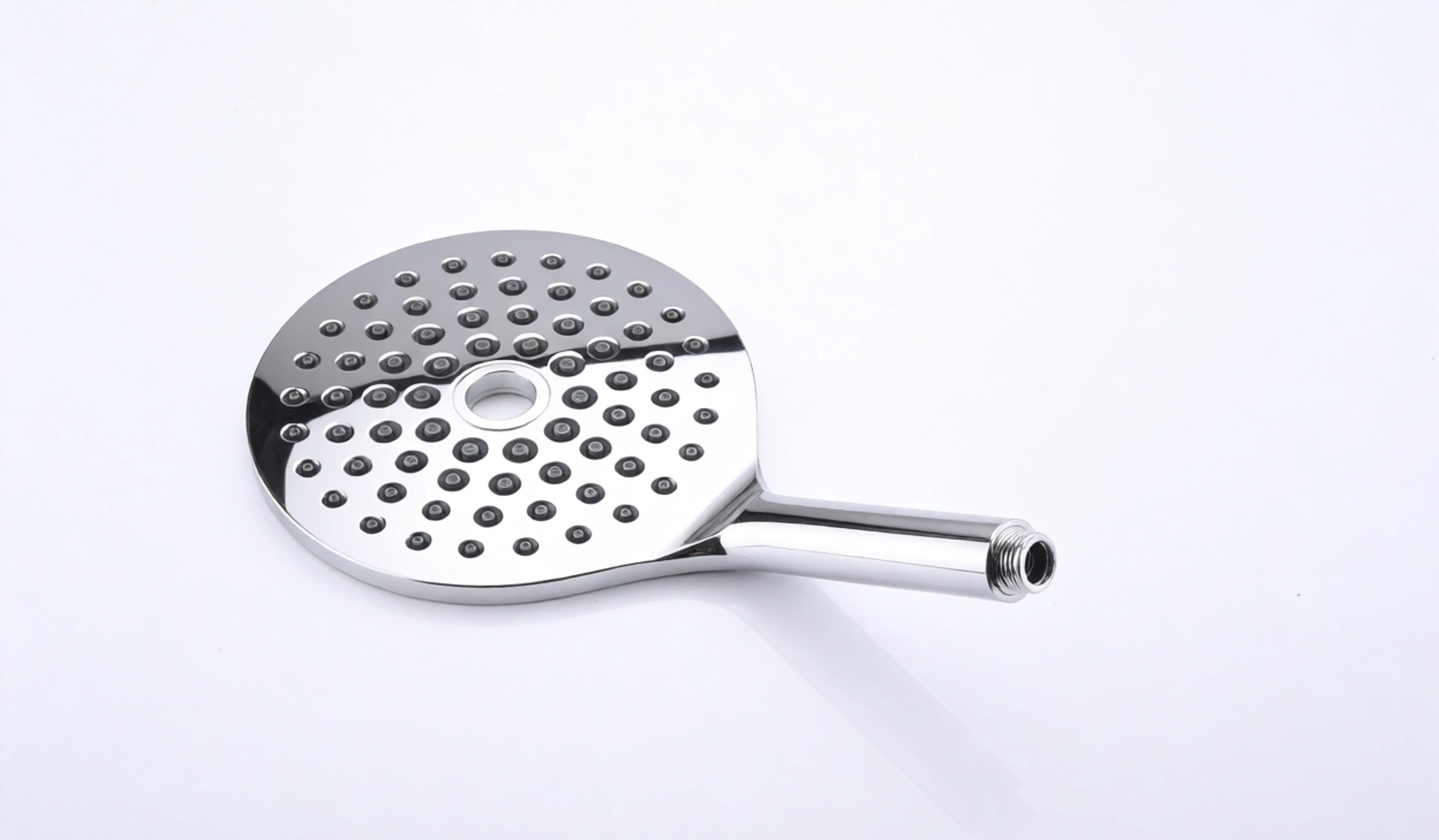High Pressure Dual Shower Head Set - 26 Inch Tool-Free Adjustable Slide Bar,10 Spray Settings and Handheld.