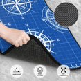 thumbnail image 3 of Pofeuu Compass Print Car Foot Mat Set of 4 Pieces - All-Weather Full Set Floor Mats for Cars Trucks SUVs, 3 of 7