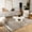 Grey, variant on Rug Branch Modern Abstract Hand-Tufted Beige Brown Indoor Area Rug - 6x9