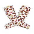 thumbnail image 2 of Sun Protection Arm Sleeves For Men Women, Chocolate Cake Print Sleeves To Cover Arms With Thumb Hole Cooling Sleeve, 2 of 2