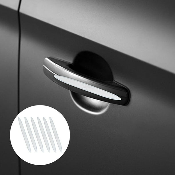 pstuiky Tira anticolisión para puerta de coche invisible para espejo lateral de puerta antiarañazos y anticolisión.