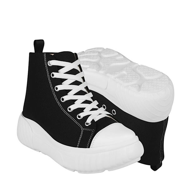 TENIS CASUALES DAMA STYLO 585 TEXTIL NEGRO Stylo 585
