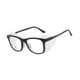 thumbnail image 5 of Gafas de ojo moda adultos a prueba de viento gafas mujeres para mujeres para el trabajo de vacaciones Marco negro, 5 of 8