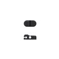 thumbnail image 1 of Universal Wire Organizer Clips Cord Cable Organizer Multifunctional Cable Winder Phone Accessories Portable Silicone Winder black 2Clips, 1 of 6
