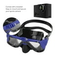 thumbnail image 3 of Lunettes de Natation avec Support, Verre Trempé Anti-Buée Transparent, Équipé pour Adultes Natation et Plongée, Étui de Rangement Inclus, 3 of 8