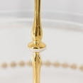 thumbnail image 6 of Balsa Circle 3-Tier Clear 14" Round Plastic Cupcake Tower Stand Gold Beaded Rim Party Events Decorations, 6 of 8