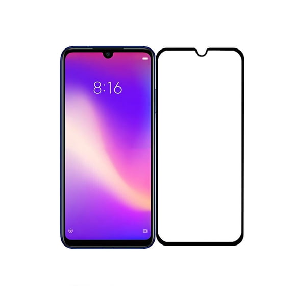 Protector De Pantalla Del Teléfono Película De Vidrio Templado Pantalla Completa Hd Película De Teléfono Resistente A Los Arañazos Accesorios De Teléfono Duraderos De Precisión Para Redmi Note 7 Pro