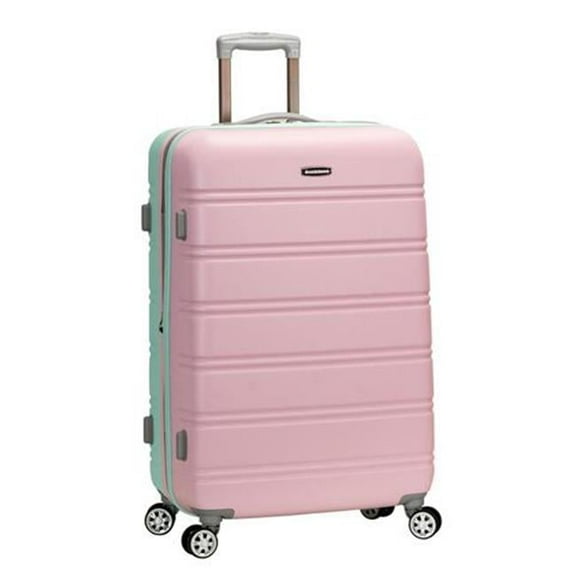 28 in. Expandable ABS Dual Wheel Spinner Luggage - Mint