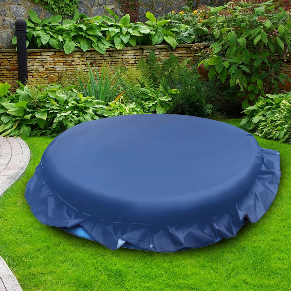 Tapis De Sol étanche Pour Piscine Gonflable - Matériau PP, Tailles 2x2m à 4,9x4,9m, Bleu - 8