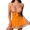 Orange, variant on Sngxgn Nightgown for Womens Nightshirt Sleepwear Sleep Tank Sleeveless Dress(Black,XL)