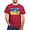 Cardinal, variant on CafePress - Distressed, 80S Style, Ukraine, Ghost Of Kyiv, Zel - Men's Classic Graphic Cotton T-Shirt