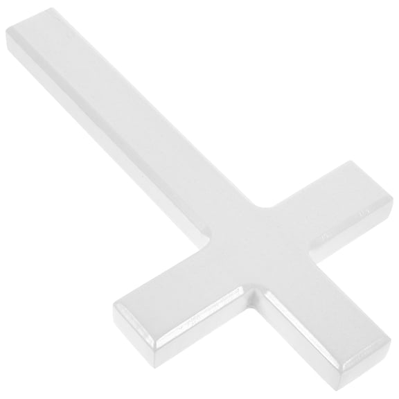 Raindrops Wall Crosses Home Decor Solid Wood Wall Decoration Baby 21.00X11.40X1.50CM White