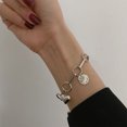 thumbnail image 3 of Sonducket de plata Muñequera Joyería de moda Mano de obra fina Ligero Multipropósito 925 Sterling Dating Hand Pendant Ropa, zapatos y accesorios Miscelánea Sonducket AP018700-01, 3 of 6