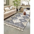 thumbnail image 1 of Unique Loom 3146895 8 x 10 ft. Mesa Rectangular Rug, Navy Blue, 1 of 1
