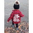 thumbnail image 3 of Jxzom Toddler Long Sleeve Shirt Baby Boy Girl Button Down Red Plaid Flannel Shirt 3T, 3 of 7