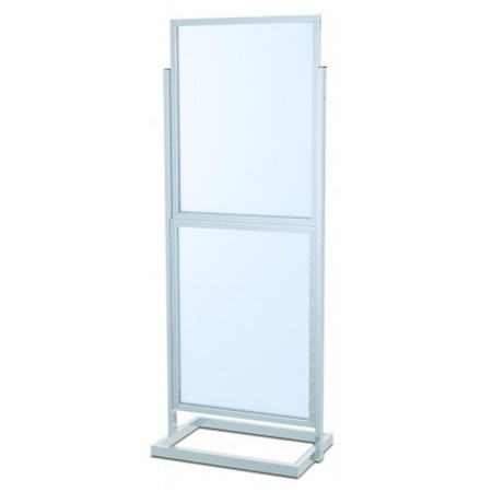 Testrite Visual Products L2328-B Poster SignHolders Poster Signholder- Silver