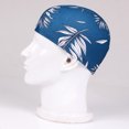 thumbnail image 3 of LJNYFDC Bathing Hat Breathable Fabric Swimming Hat Exquisite Pattern High Elastic Quick Dry Tear resistant Protective Polyester Unisex Print Swimming, 3 of 7