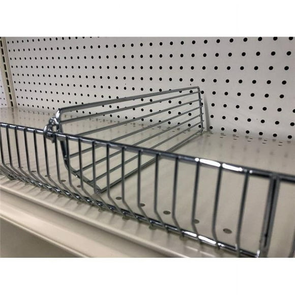Trion 9007307 Wire Binning Shelving Unit, Silver