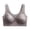 Purple, variant on Front Closure Wireless Ice Silk Seamless Bra for Women Floral Jacquard Vest Style No Underwire Comfort Sleep Bralette Everyday Support Intimates Beige L
