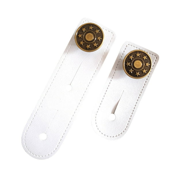 SDNall Buttons for Jeans, Adjustable Button for Jeans, Adjustable Waist Buckle, Stretchable Jeans with Detachable Buttons Enlarged Waist Herringbone Buckle Adjustable Waist Buttons