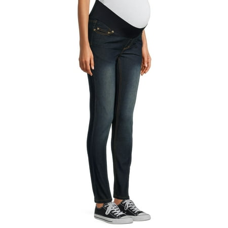 

Oh! Mamma Maternity Women s Skinny Jeans with Demi or Full Panel (Women s & Women s Plus)