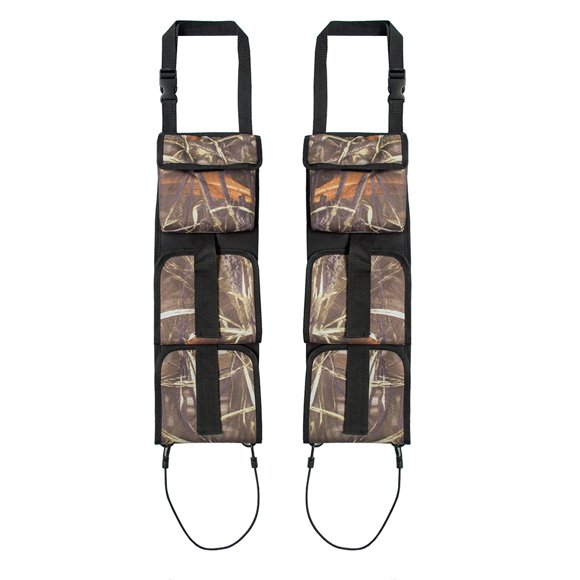 Wuyanis 2pcs Car Back Gun Sling Rack Portable Camo Rifle Organizer Storage Holder
