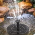 thumbnail image 4 of Billuyoard Mini fuente de energía solar para jardín, piscina, estanque, panel solar, fuente flotante, decoración de jardín, fuente de agua con Jardín y Patio, 4 of 6