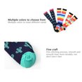 thumbnail image 2 of Chaussettes de Compression Running Genou Hauts Bas Non-slide Mollet Protecteur Extérieur Sport Rayure Fleur Impression Bonneterie Rayure/l/XL, 2 of 9