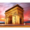 thumbnail image 1 of BSDHOME Polyester 5x7ft France Paris Triumphal Arch Photography Studio Backdrop Background, 1 of 2