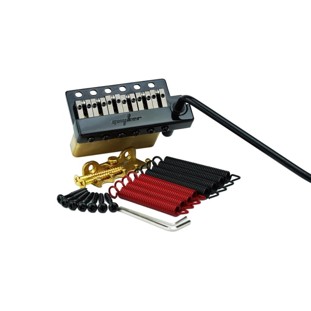 Puente de Trémolo para Guitarra Guyker GG1009AB-T 10.5 mm Negro