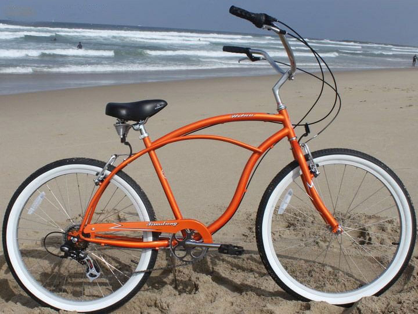 Orange beach clearance cruiser bike