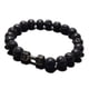 thumbnail image 5 of Pulseras de mancuernas negras para hombres y mujeres, juego de pulseras de cuentas de mancuernas de piedra natural, regalos, 5 of 7