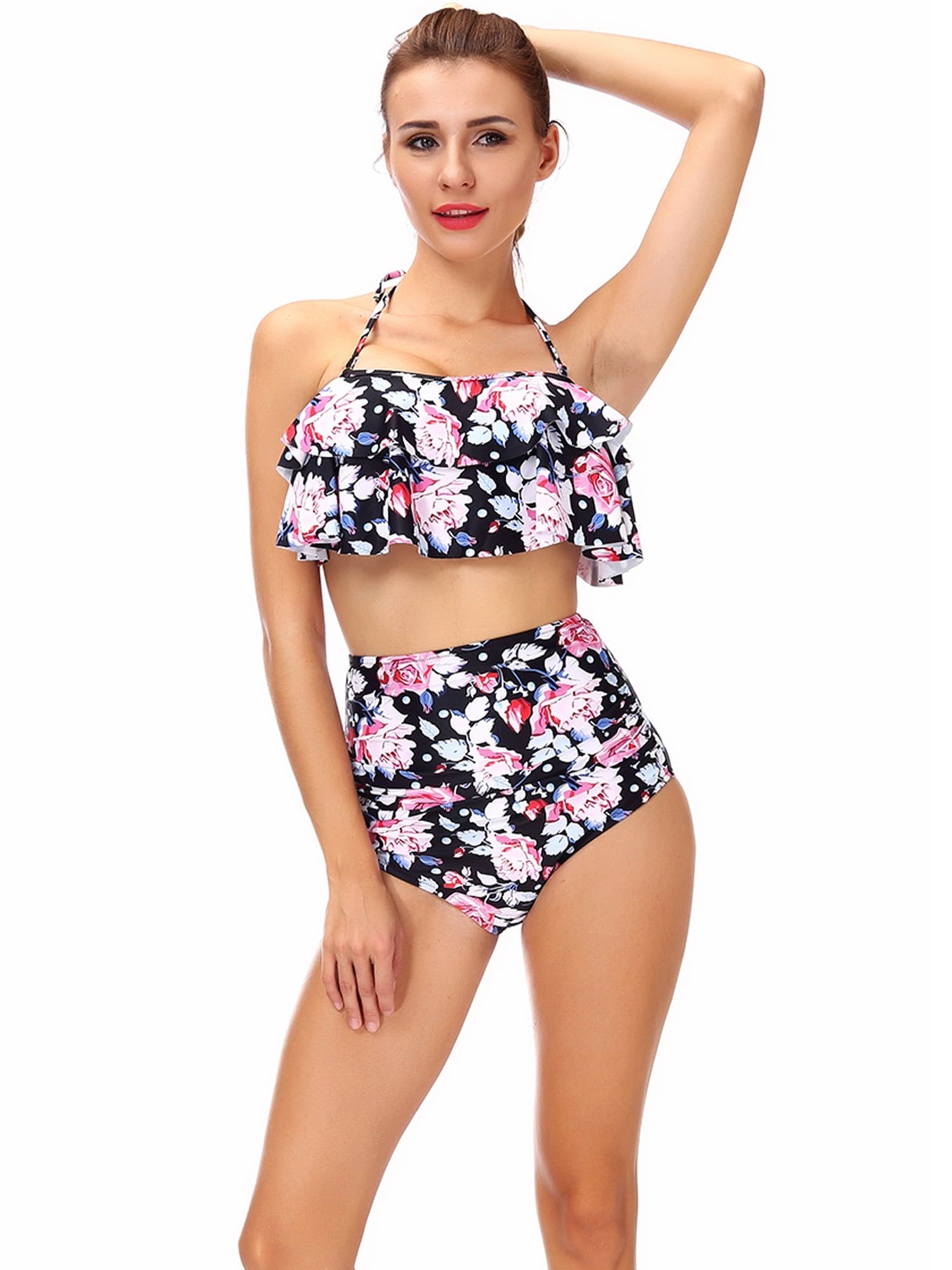 walmart high waisted bathing suits