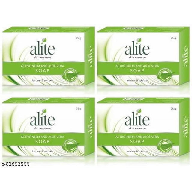 4xA-litee Active Neem & Aloe Vera Soap 75g Each