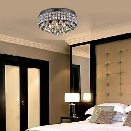 The Lighting Jolie Iron Shade Crystal Flush Mount Chandelier The Lighting Jolie Iron Shade Crystal Flush Mount Chandelier Com